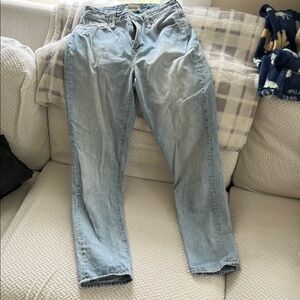 Madewell curvy perfect women’s vintage jeans, light wash